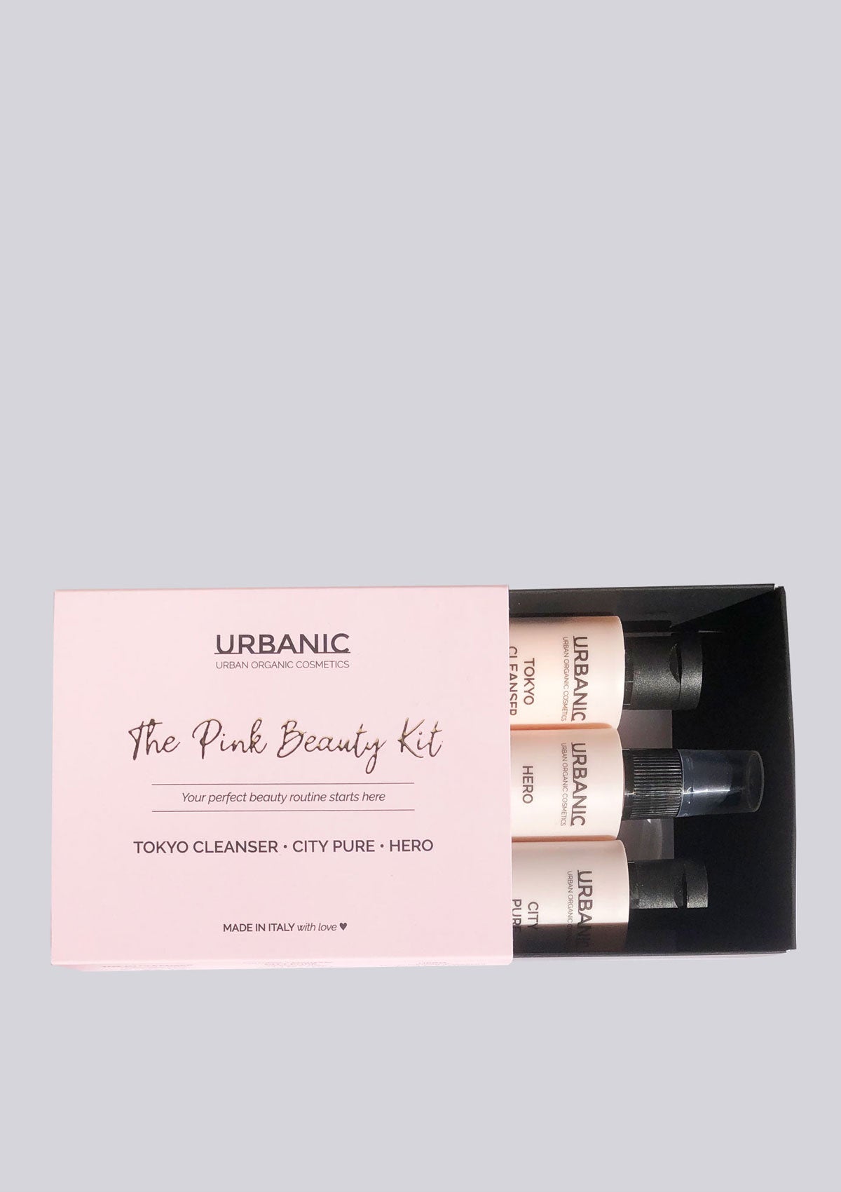 The Pink Beauty Kit minitaglie - urbanic cosmetics