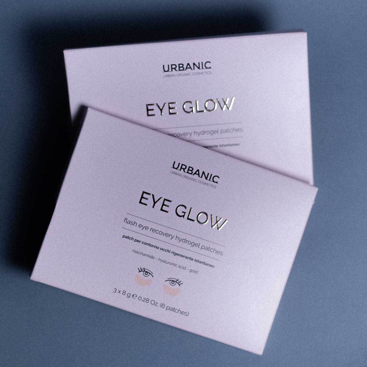 patch occhi hydrogel eye glow di urbanic cosmetics